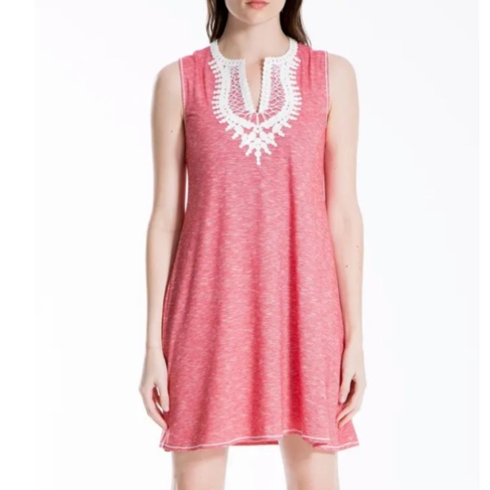Max Studio Sleeveless Jersey Shift Dress Size S
